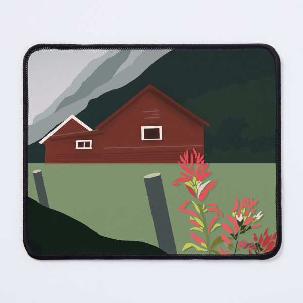 Item preview, The Red Cabin designed and sold by MirelaBadea.