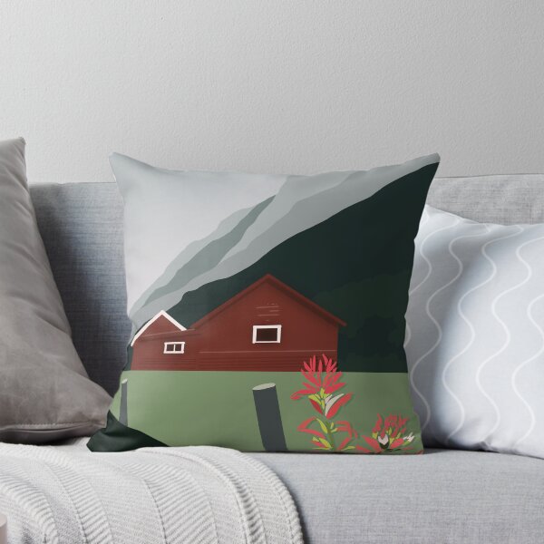 Item preview, The Red Cabin designed and sold by MirelaBadea.