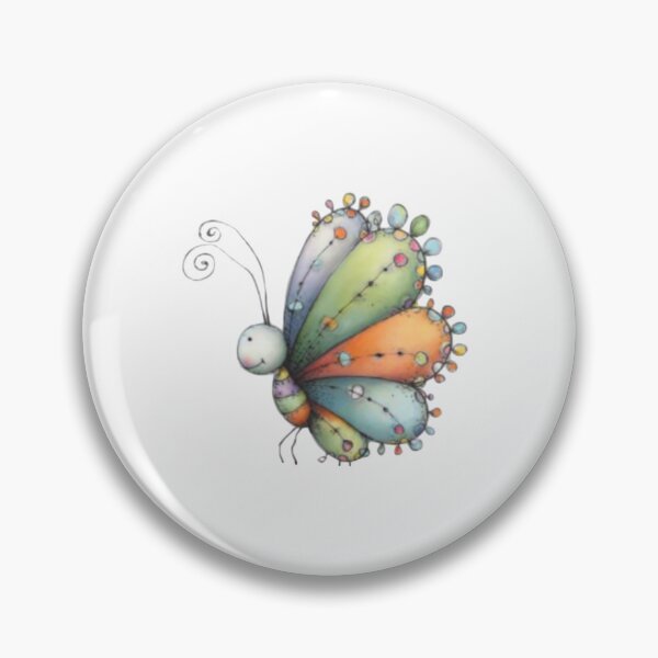 Item preview, Colorful Beaded Butterfly on Black designed and sold by vanndhi.