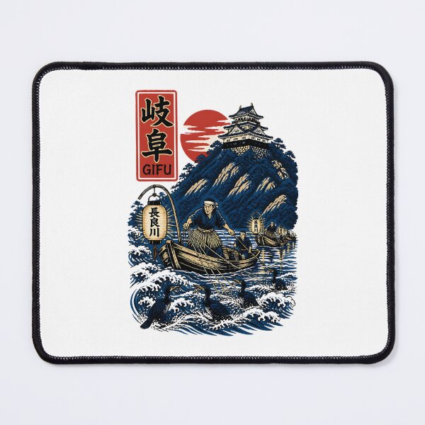 Item preview, Gifu Japan Vintage Travel Tourism Art designed and sold by TravelersGems.