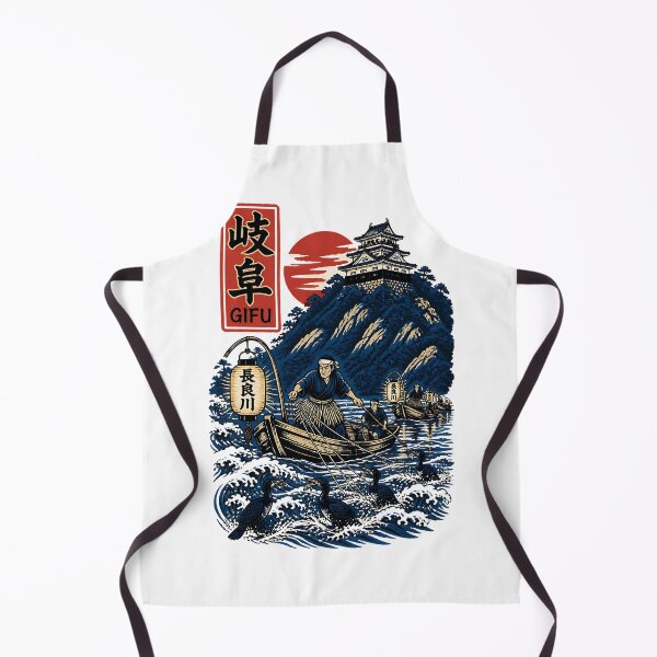 Item preview, Gifu Japan Vintage Travel Tourism Art designed and sold by TravelersGems.