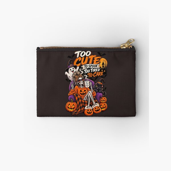 Item preview, Too Cute To Spook Tired Halloween Skeleton designed and sold by Cardio Boutique.