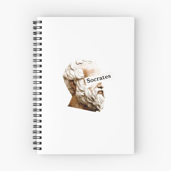Item preview, Socrates & Ancient Greek Philosophers Collage - Stoicism & Classical Philosophy Decor (T-Shirt, Poster & Sticker) designed and sold by OzzFrequency.