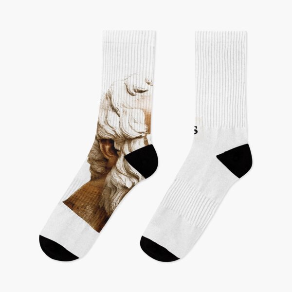 Item preview, Socrates & Ancient Greek Philosophers Collage - Stoicism & Classical Philosophy Decor (T-Shirt, Poster & Sticker) designed and sold by OzzFrequency.