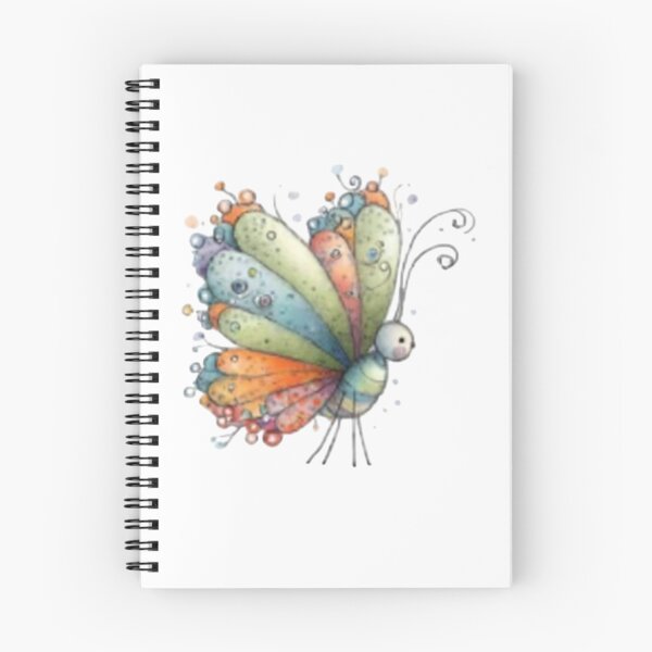 Item preview, Colorful Whimsical Butterfly designed and sold by vanndhi.