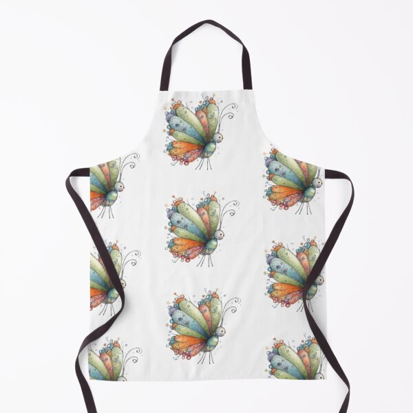 Item preview, Colorful Whimsical Butterfly designed and sold by vanndhi.