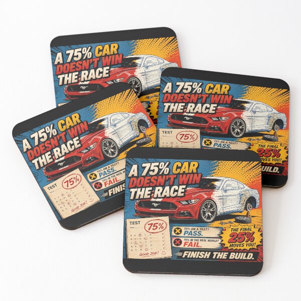 Item preview, 75% Complete Doesn’t Win The Race designed and sold by WatchesAndMore.