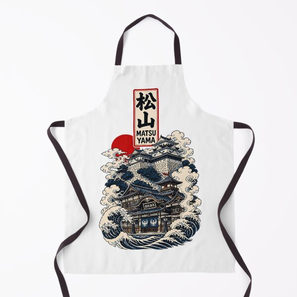 Item preview, Matsuyama Ehime Japan Vintage Travel Tourism Art designed and sold by TravelersGems.