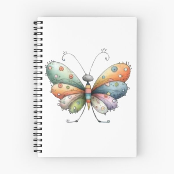 Item preview, Colorful Polka Dot Butterfly designed and sold by vanndhi.