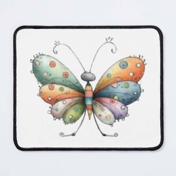 Item preview, Colorful Polka Dot Butterfly designed and sold by vanndhi.