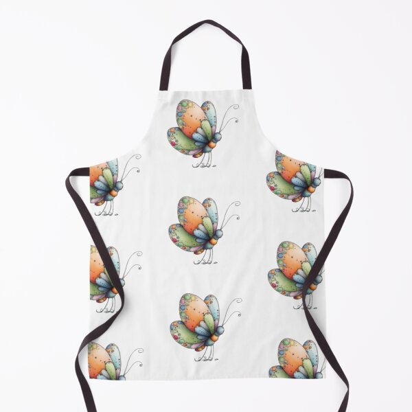 Item preview, Colorful Butterfly on Black Background designed and sold by vanndhi.