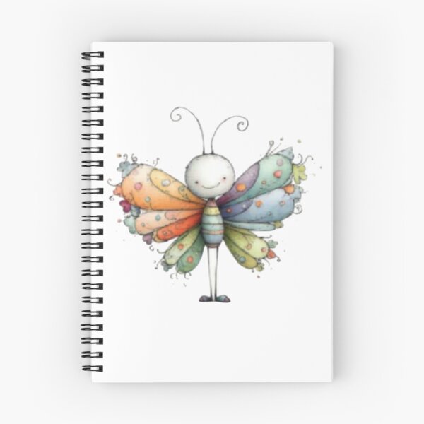 Item preview, Whimsical Multicolored Butterfly designed and sold by vanndhi.