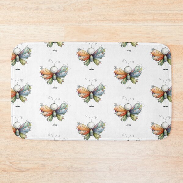 Item preview, Whimsical Multicolored Butterfly designed and sold by vanndhi.