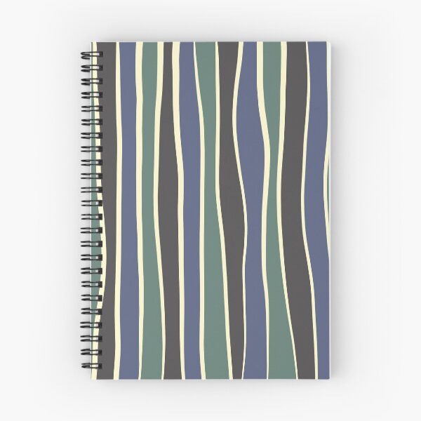 Item preview, Imperfect stripe-Black, green and blue designed and sold by Pattern Petals.