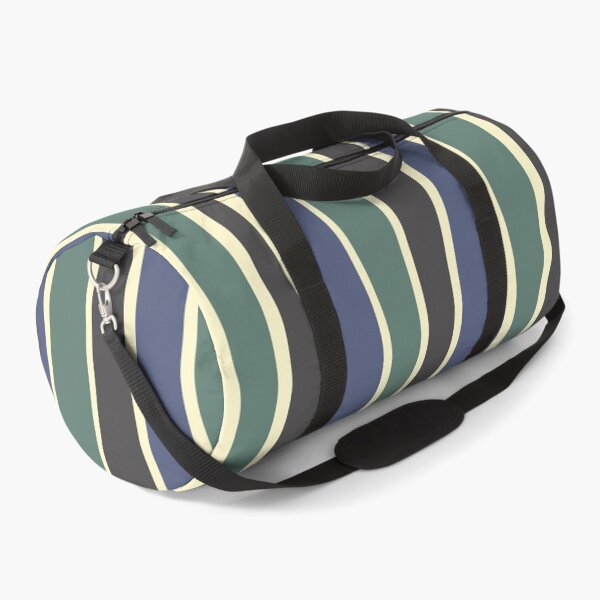 Item preview, Imperfect stripe-Black, green and blue designed and sold by Pattern Petals.