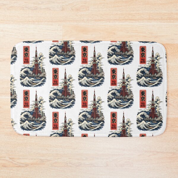 Item preview, Tokyo Japan Vintage Travel Tourism Art designed and sold by TravelersGems.