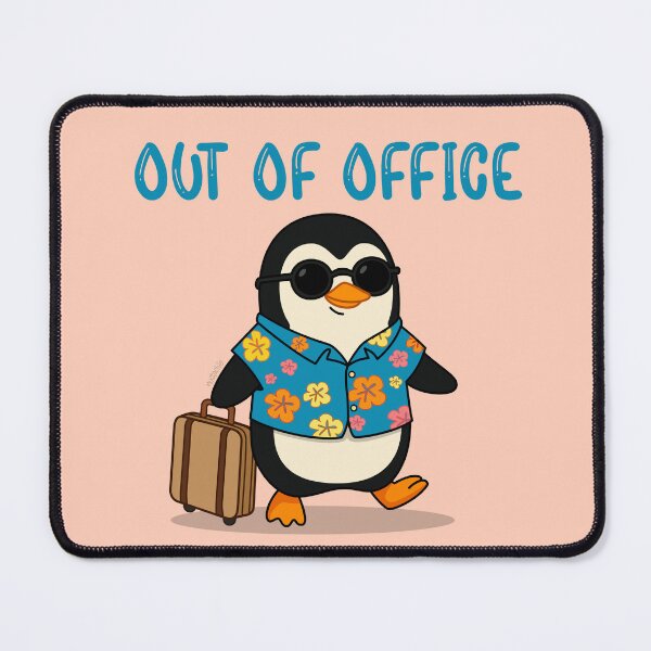 Item preview, Out Of Office designed and sold by Mustachio-Draws.