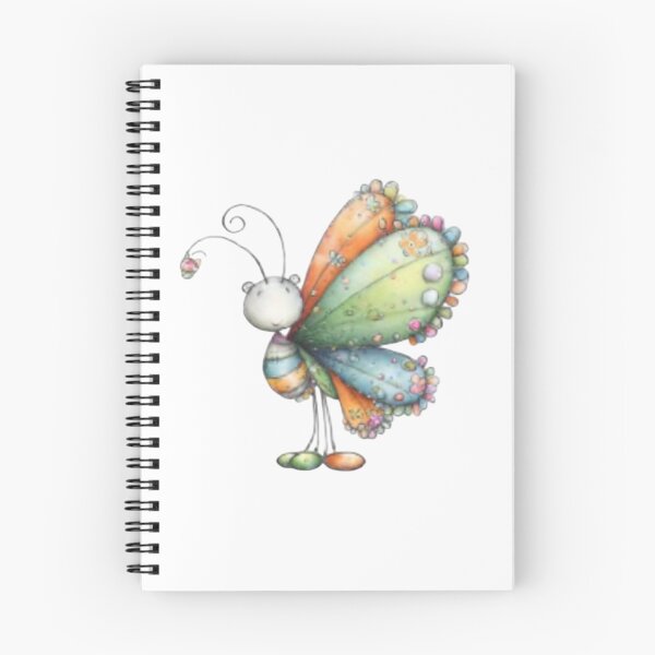 Item preview, Colorful Cartoon Butterfly designed and sold by vanndhi.