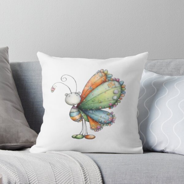 Item preview, Colorful Cartoon Butterfly designed and sold by vanndhi.