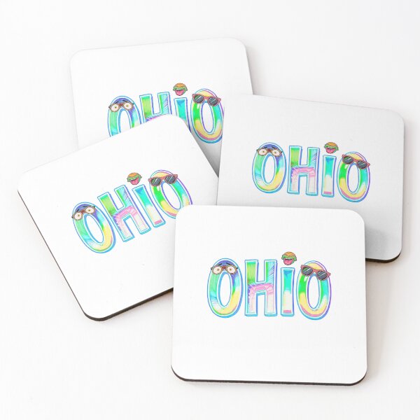 Item preview, Only in Ohio Funny Meme Cartoon Colorful typography  designed and sold by LC&LCPlatform.