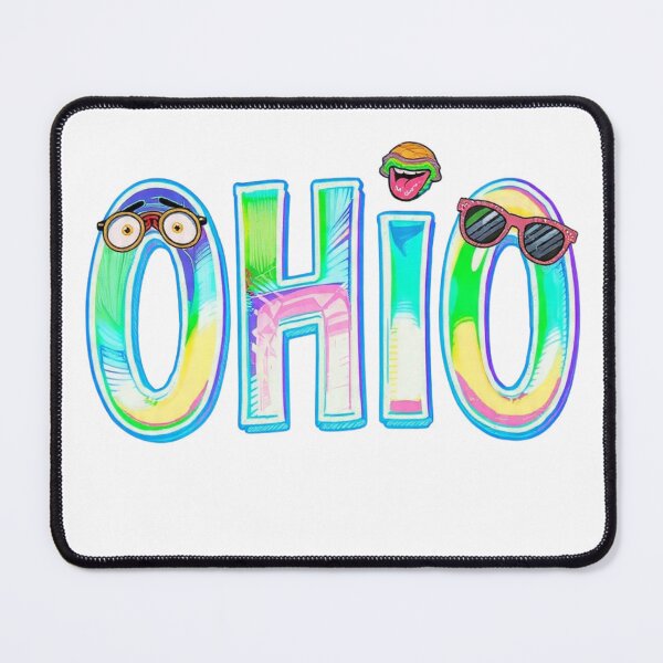 Item preview, Only in Ohio Funny Meme Cartoon Colorful typography designed and sold by LC&LCPlatform.