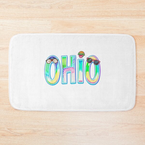 Item preview, Only in Ohio Funny Meme Cartoon Colorful typography  designed and sold by LC&LCPlatform.