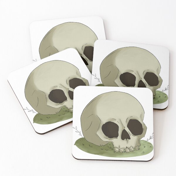 Item preview, Abandoned Skull | Halloween illustration  designed and sold by Halo Design.