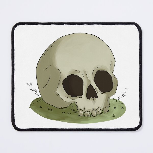 Item preview, Abandoned Skull | Halloween illustration designed and sold by Halo Design.