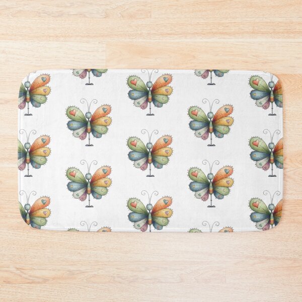 Item preview, Colorful Heart Butterfly designed and sold by vanndhi.