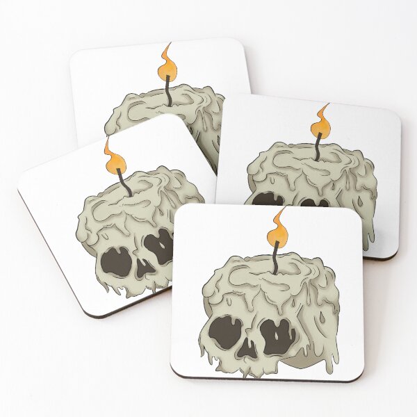 Item preview, Till Death Do We Burn | Skull Candle Halloween designed and sold by Halo Design.