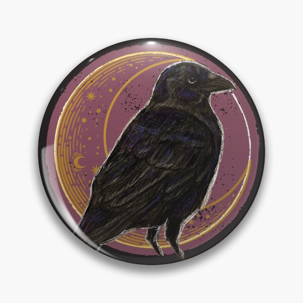 Item preview, Celestial Crow Illustration designed and sold by CrowScouts.