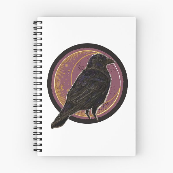 Item preview, Celestial Crow Illustration designed and sold by CrowScouts.