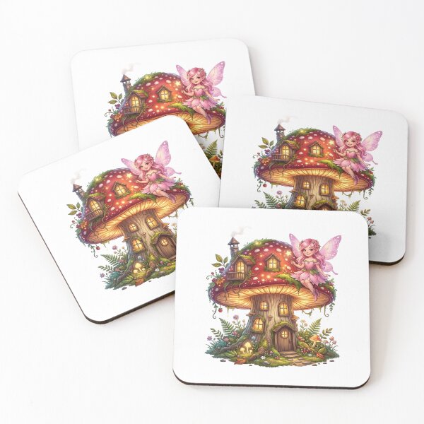 Item preview, Fairy Mushroom Cottage Fantasy House designed and sold by butterflies-new.
