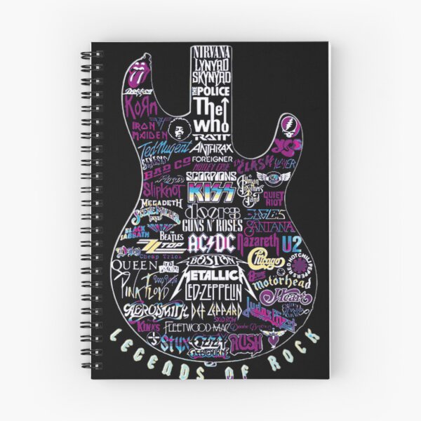 Item preview, Legends Of Rock Guitar Retro designed and sold by yumkandie.