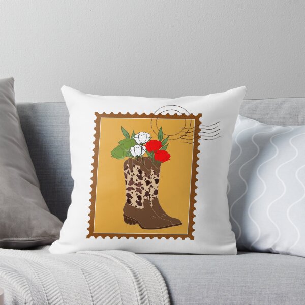 Item preview, Cowgirl Boots Flower Stamp designed and sold by May23ELA.