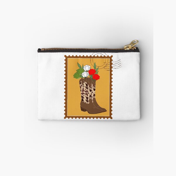 Item preview, Cowgirl Boots Flower Stamp designed and sold by May23ELA.