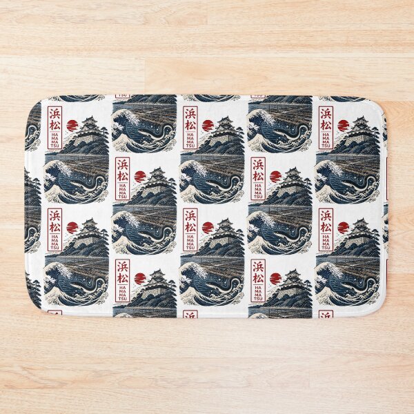 Item preview, Hamamatsu Shizuoka Japan Vintage Travel Tourism Art designed and sold by TravelersGems.