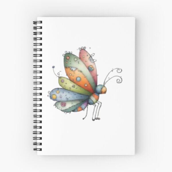 Item preview, Colorful Whimsical Butterfly designed and sold by vanndhi.
