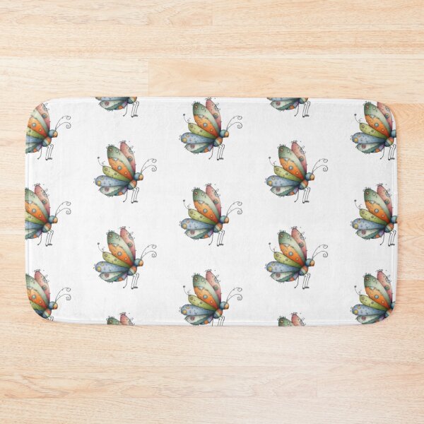 Item preview, Colorful Whimsical Butterfly designed and sold by vanndhi.