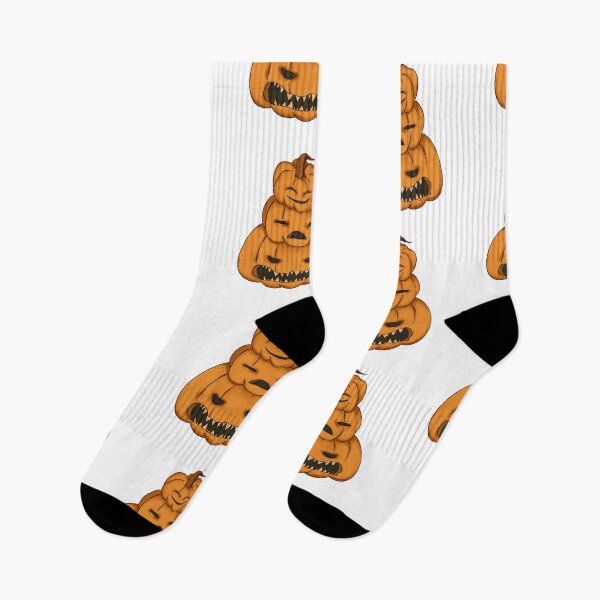 Item preview, Pumpkin Mood Stack | Cute to Creepy Halloween Illustration designed and sold by Halo Design.