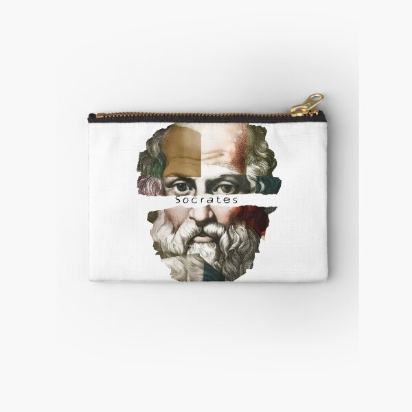 Item preview, Socrates & Ancient Greek Philosophers Collage - Stoicism & Classical Philosophy Decor (T-Shirt, Poster & Sticker) designed and sold by OzzFrequency.