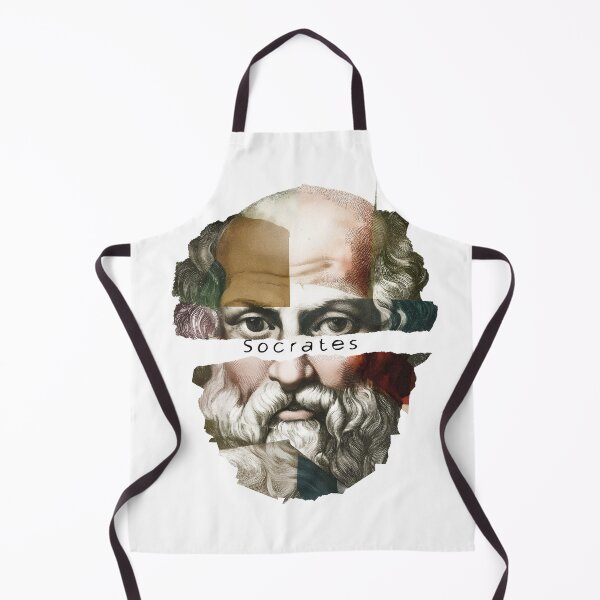 Item preview, Socrates & Ancient Greek Philosophers Collage - Stoicism & Classical Philosophy Decor (T-Shirt, Poster & Sticker) designed and sold by OzzFrequency.