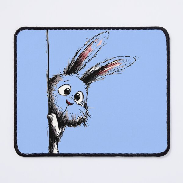 Item preview, Rabbit peeking Clean Cutout Version Best for Stickers & T Shirts designed and sold by VisionGraphic.