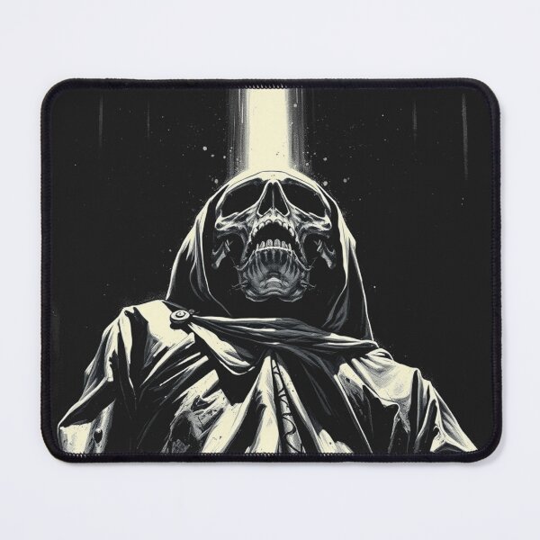 Item preview, Gothic Hooded Grim Reaper Cosmic Light Art designed and sold by ERODED SELF.