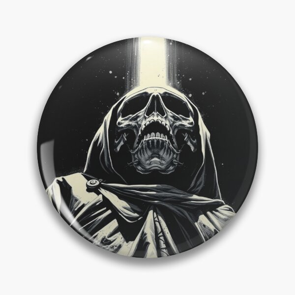 Item preview, Gothic Hooded Grim Reaper Cosmic Light Art designed and sold by ERODED SELF.