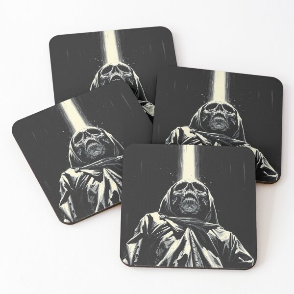 Item preview, Gothic Hooded Grim Reaper Cosmic Light Art designed and sold by ERODED SELF.