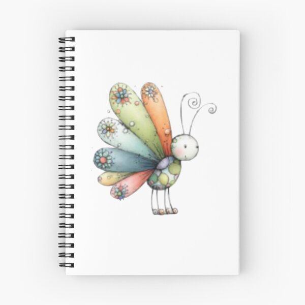 Item preview, Whimsical Multicolored Butterfly designed and sold by vanndhi.