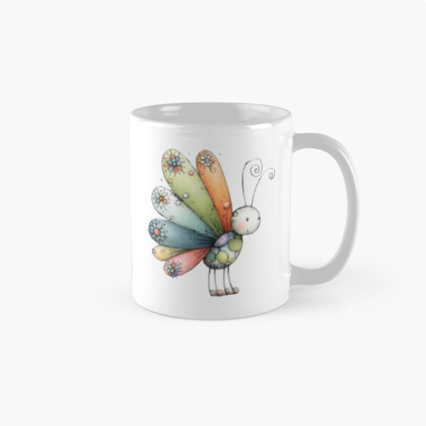 Item preview, Whimsical Multicolored Butterfly designed and sold by vanndhi.