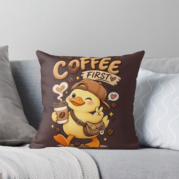 Item preview, Coffee First Duck designed and sold by FatmaAhmed90.