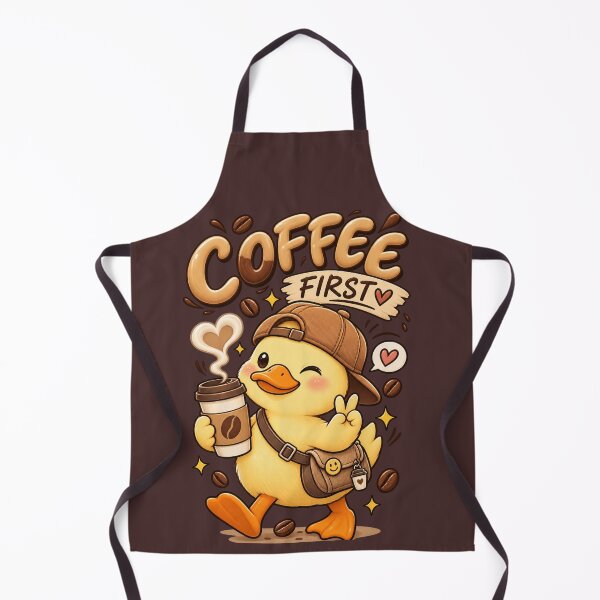 Item preview, Coffee First Duck designed and sold by FatmaAhmed90.